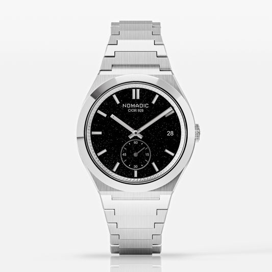 Cíor 928 - Luxury Sports Watch (36mm) - Starry Night with Diamonds